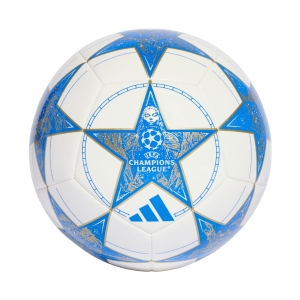 Piłka nożna adidas UCL Club 25/26 League Stage biało-niebieska KA0070