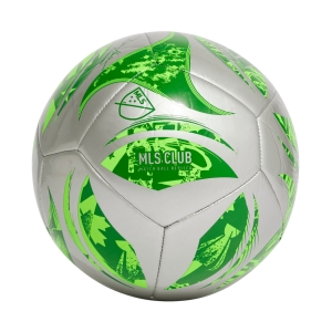 Piłka nożna adidas MLS Club srebrno-zielona JH1307 4