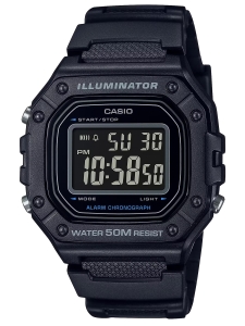 ZEGAREK MĘSKI CASIO W-218H-1B + BOX