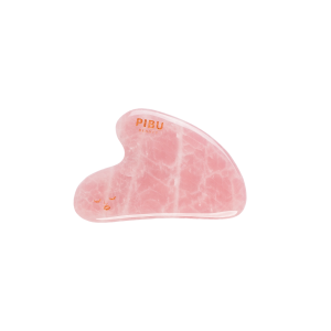 PIBU BEAUTY płytka gua sha z różowego kwarcu do masażu twarzy dla kobiet.png