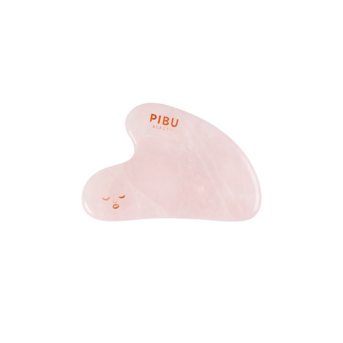 PIBU BEAUTY płytka gua sha z różowego kwarcu do masażu twarzy.png