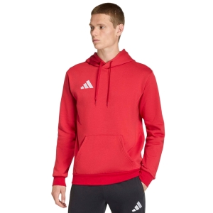 Bluza męska adidas Entrada 26 Hoody czerwona JZ6576
