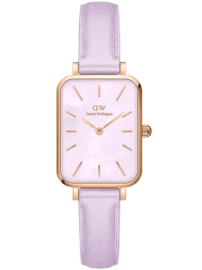 ZEGAREK DAMSKI DANIEL WELLINGTON Quadro Lavender Mop 20mm DW00100637 + BOX (zw521b)