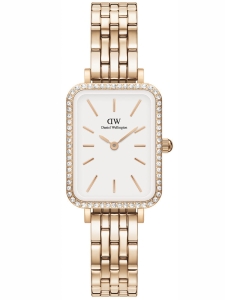 ZEGAREK DAMSKI DANIEL WELLINGTON Quadro Rose Gold DW00100672 + BOX (zw519h)