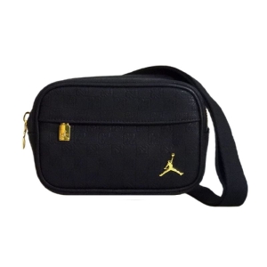 Saszetka nerka Air Jordan Jam Monogram Camera Bag Black Czarna - MA0988-K5X