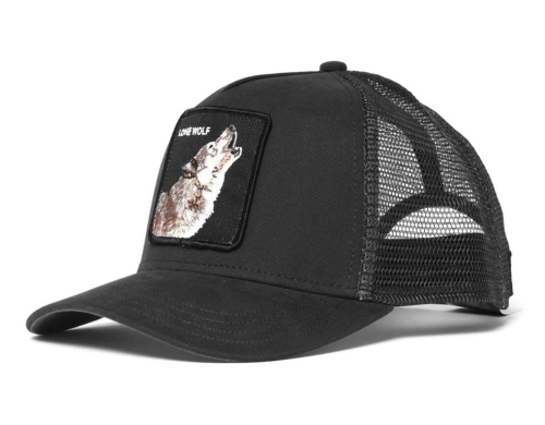 Lone Wolf Czapka Goorin w kolorze czarnym.jpg