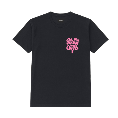 Majors T-shirt Better czarny - przód koszulki.png