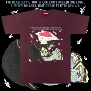KOSZULKA DOOM 3000 MESSAGE OF LOVE X MITCHEL PETERS GRAFIKA 2.webp