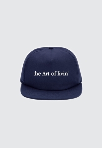 HARP TEAM 32 CZAPKA Z DASZKIEM 5-PANELOWA (ORGANIC) GRANATOWA