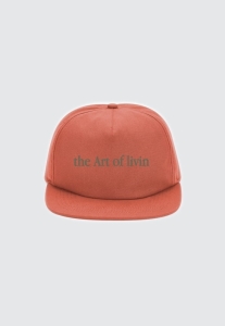 HARP TEAM 32 CZAPKA Z DASZKIEM 5-PANELOWA (ORGANIC) POMARAŃCZOWA