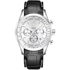 Zegarek Męski Giewont Chronograph Sapphire Srebrny GW7650-A1