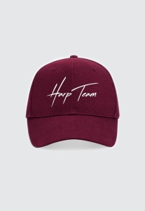 HARP TEAM CZAPKA Z DASZKIEM PEACH TOUCH BORDOWA