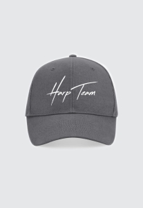 HARP TEAM CZAPKA Z DASZKIEM PEACH TOUCH SZARA