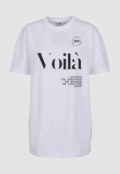 DAMSKI T-SHIRT OVERSIZE BIAŁY HARP TEAM.jpg