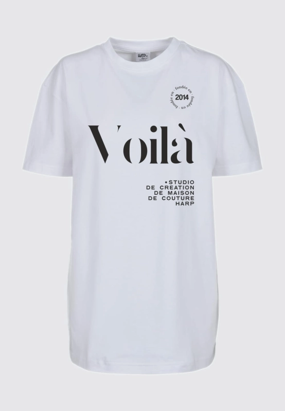 DAMSKI T-SHIRT OVERSIZE BIAŁY HARP TEAM.jpg