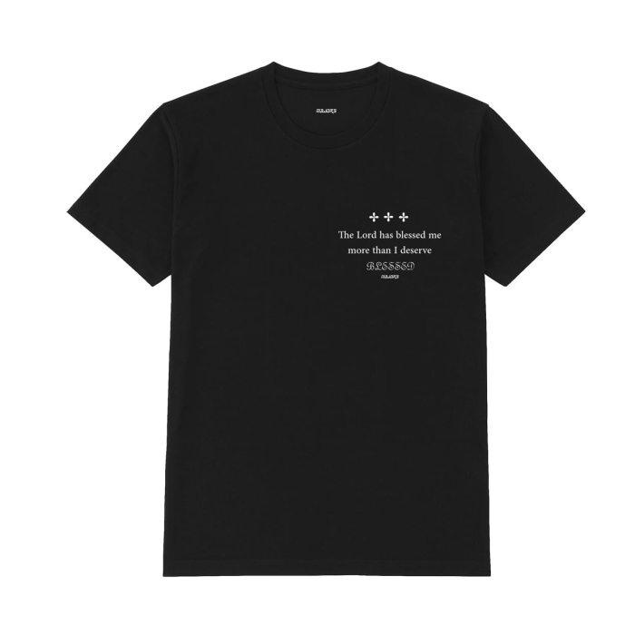 Majors T-shirt Bless Blk - czarny podkoszulek.jpg