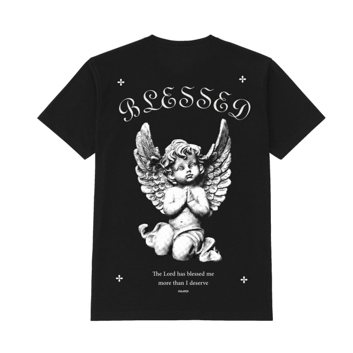 Majors T-shirt Bless Blk.jpg