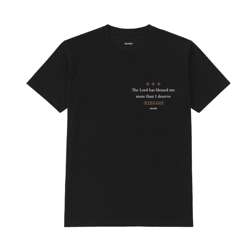 Majors T-shirt blessed blk - podkoszulek z nadrukiem.jpg