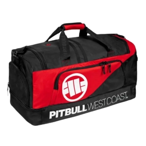 Torba treningowa Pit Bull West Coast Logo TNT II 100 L czerwona