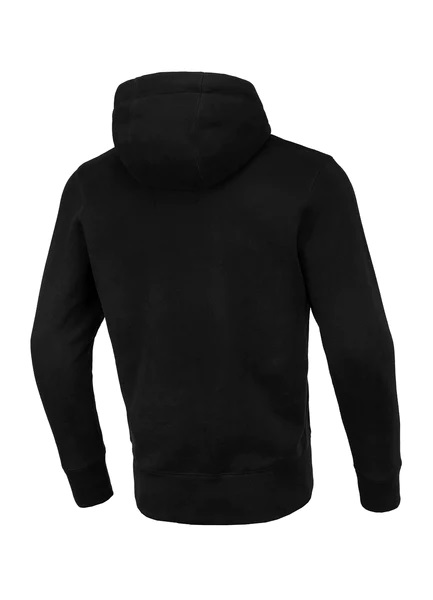 PITBULL HOODED SMALL NEW LOGO BLACK Bluza meska z kapturem.jpg