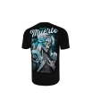 T-SHIRT PITBULL SANTA MUERTE 24 CZARNY - tył męskiej koszulki.jpg