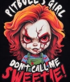 PITBULL T-SHIRT DAMSKI SWEETIE-CHU CZARNY - nadruk.jpg