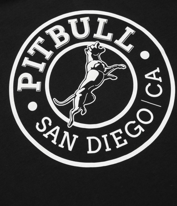 PITBULL T-SHIRT SAN DIEGO CA CZARNY - druk.jpg