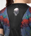 Koszulka sportowa damska Mesh SANTA MUERTE detal.jpg