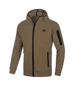 BLUZA ROZSUWANA Z KAPTUREM PITBULL HERMES BRĄZOWA MĘSKA.jpg