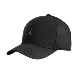 Czapka z daszkiem Air Jordan Rise Structured Metal Jumpman Czarna - HM5750-010