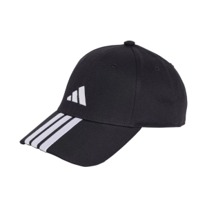Czapka z daszkiem adidas 3-Stripes New Logo Baseball czarna JG1072