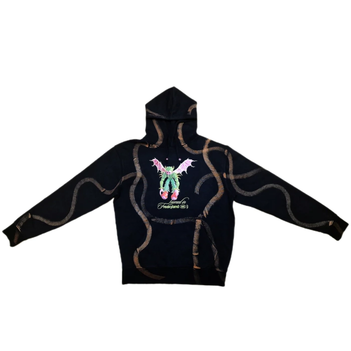 CZARNA BLUZA MAGIC FAIRY CORE X HALINQA.webp
