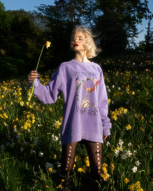 (AR) ON MY WAY TO DOOM YOU X ADA SOKÓŁ BLUZA OVERSIZE.webp