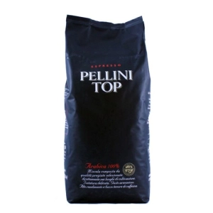 Kawa Pellini Top 100% Arabica 1 kg, Ziarnista