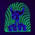 DOOM 3000 ZIMOWA CZAPKA 4IN1 LOVE FREAK UV BEANIE ŚWIECI.webp