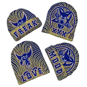 DOOM 3000 ZIMOWA CZAPKA 4IN1 LOVE FREAK UV BEANIE.webp