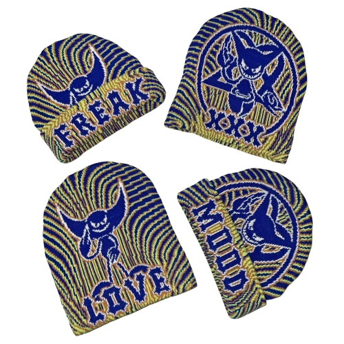 DOOM 3000 ZIMOWA CZAPKA 4IN1 LOVE FREAK UV BEANIE.webp
