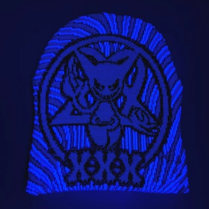 DOOM 3000 ZIMOWA CZAPKA 4IN1 XXX MOOD BEANIE - Odblaskowa.webp