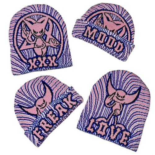 DOOM 3000 ZIMOWA CZAPKA 4IN1 XXX MOOD BEANIE.webp