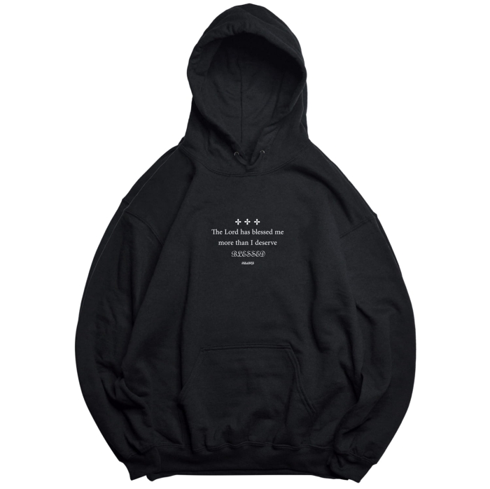 Majors Bluza Blessed 2 Black - Hoodie.jpg
