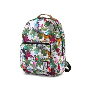 PLECAK THE SOCIETY PACK XCLASSIC BACKPACK MULTICOLOR JUNGLE ALLOVER 