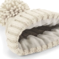 CZAPKA BEANIE W WARKOCZOWY SPLOT KREMOWA HARP TEAM.jpg