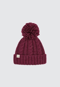 HARP TEAM CZAPKA BEANIE W WARKOCZOWY SPLOT BORDOWA