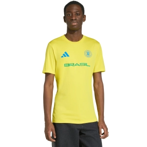 Koszulka męska adidas Brazil 26 Jersey żółta KH2307