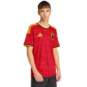 Koszulka męska adidas Belgium 26 Home Jersey czerwona JM8381