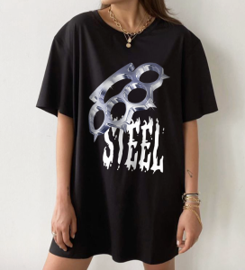 Majors T-shirt Steel