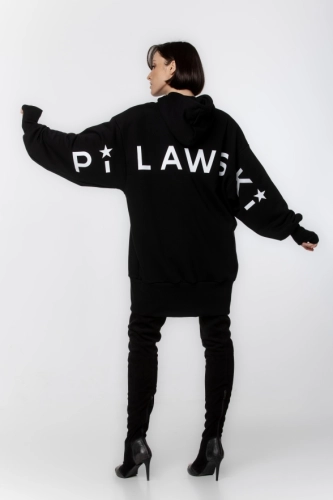 BLUZA AGA BIAŁY NAPIS PILAWSKI.webp
