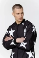 KURTKA BOMBER W GWIAZDKI MĘSKI PILAWSKI - wiosenna kurtka.webp