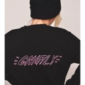 DAMSKI CZARNY LONGSLEEVE GNARLY NO SAMURAI - Tył koszulki.webp