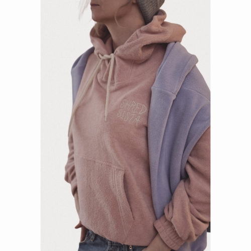 DAMSKA BLUZA SHRED SISTA PINK FLEECE STYLIZACJA.jpg